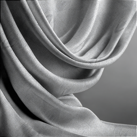 Close-up of draped fabric with a soft focus background